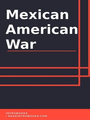 cover image of Mexican American War